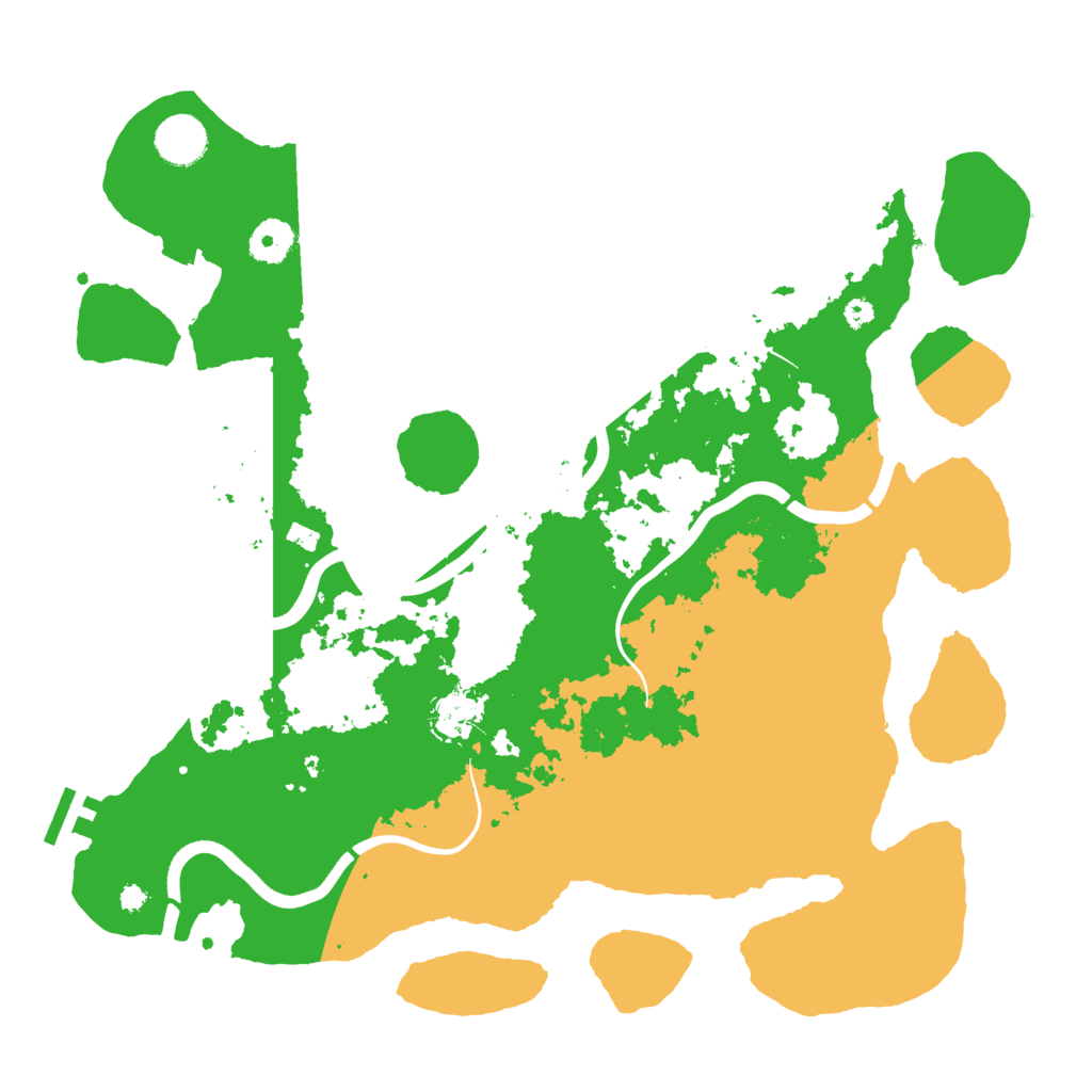 Biome Rust Map: Procedural Map, Size: 3750, Seed: 55318298