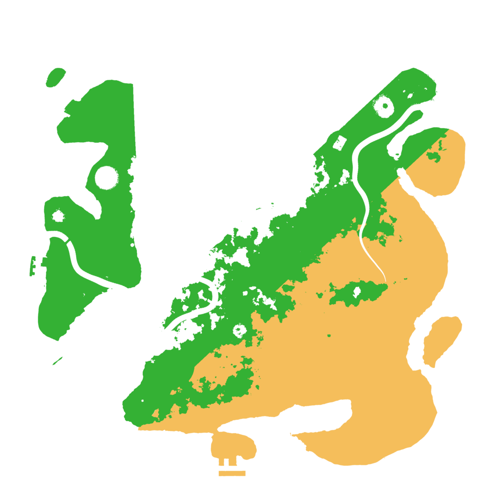 Biome Rust Map: Procedural Map, Size: 3750, Seed: 566869392