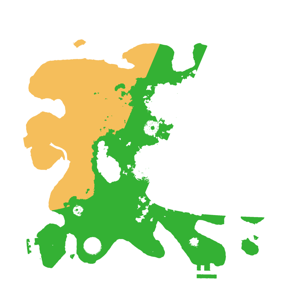 Biome Rust Map: Procedural Map, Size: 3000, Seed: 987625