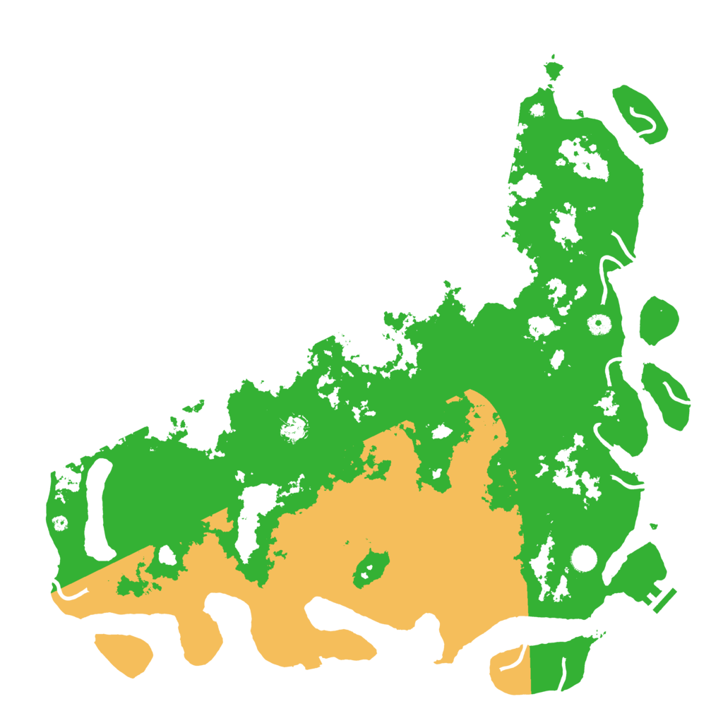Biome Rust Map: Procedural Map, Size: 4860, Seed: 872988954