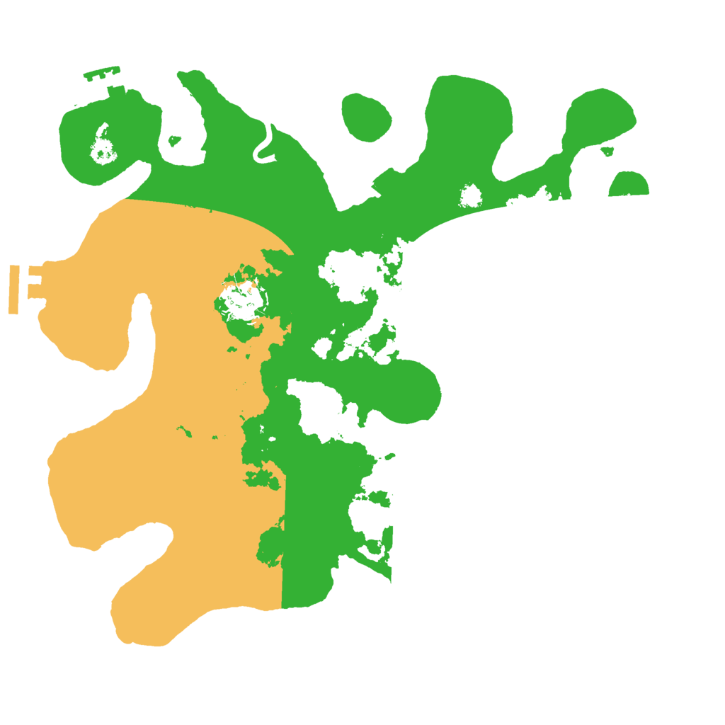 Biome Rust Map: Procedural Map, Size: 3000, Seed: 33282