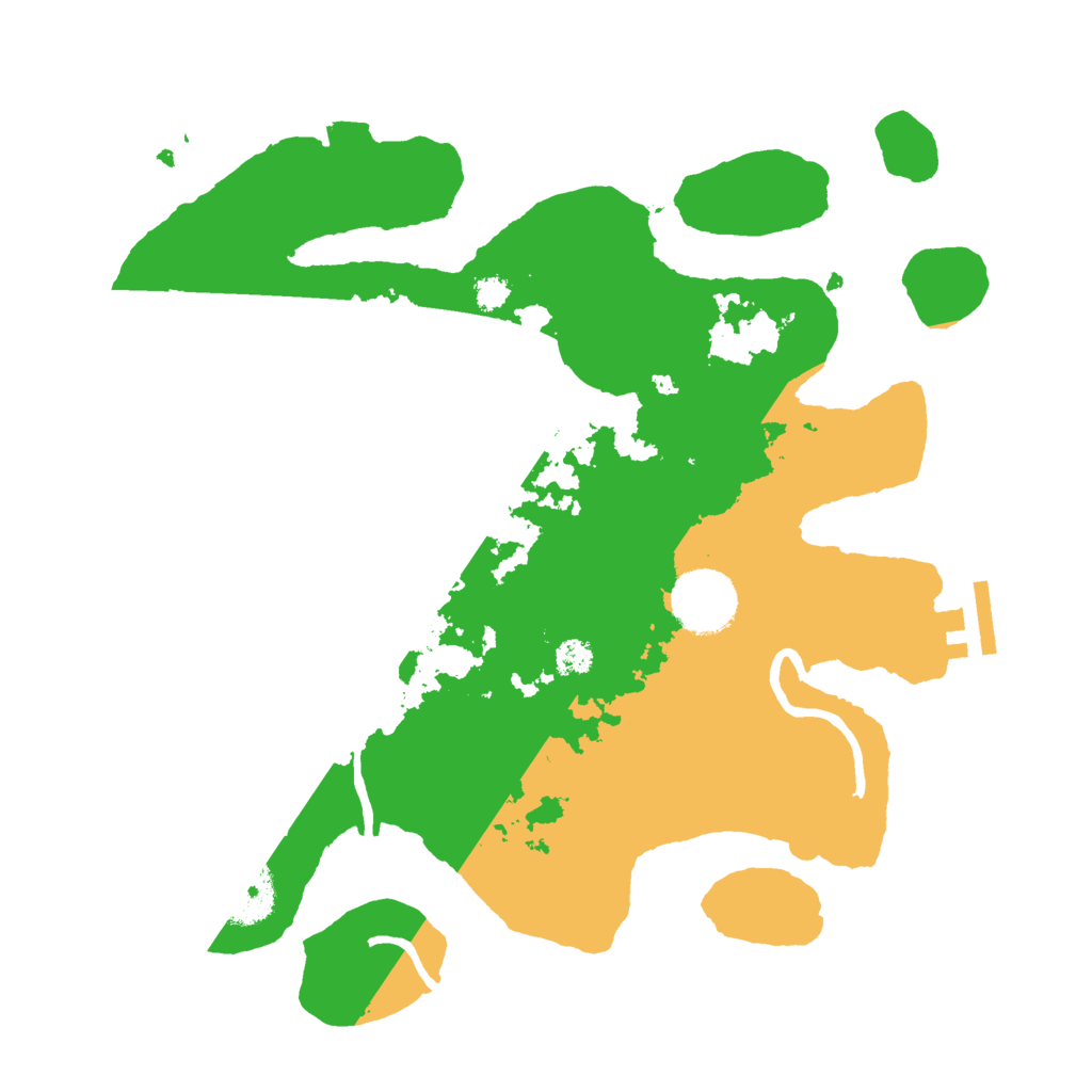 Biome Rust Map: Procedural Map, Size: 3000, Seed: 31037