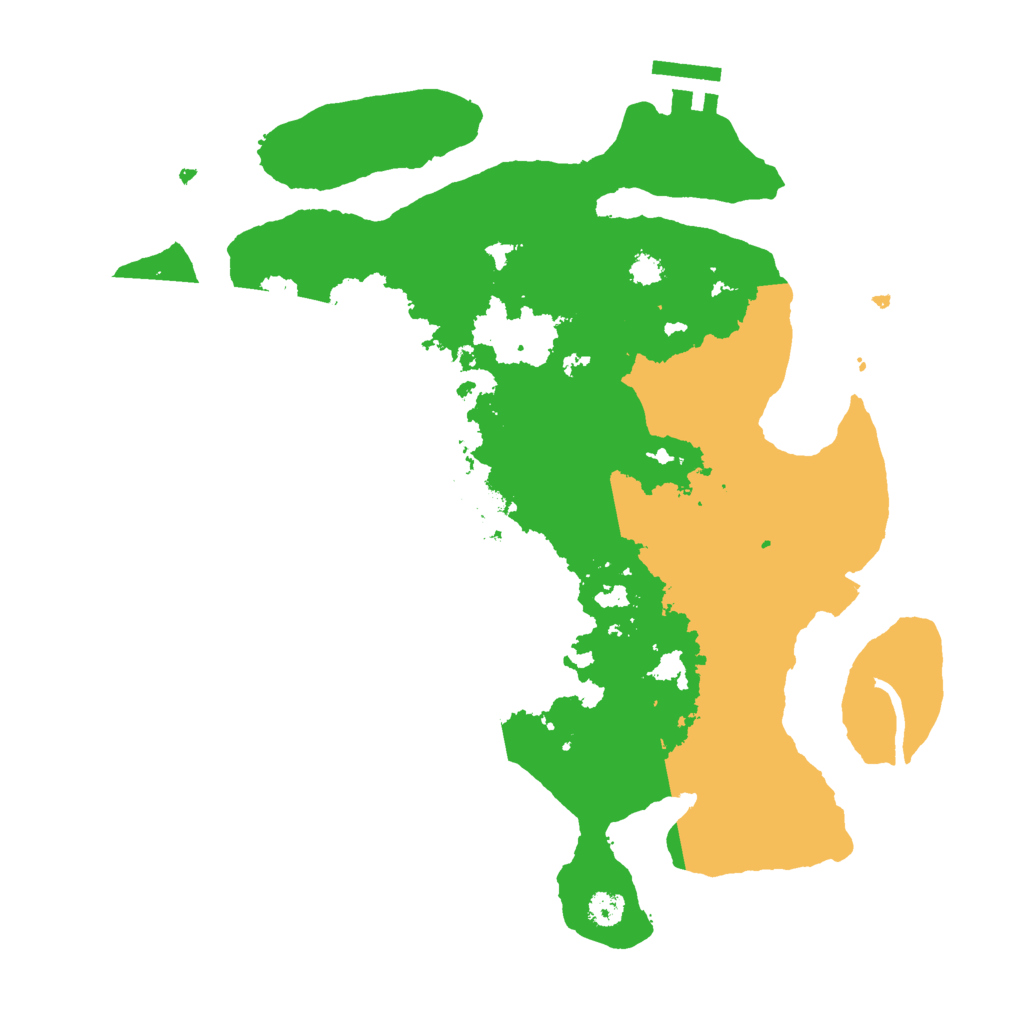 Biome Rust Map: Procedural Map, Size: 3000, Seed: 50455042