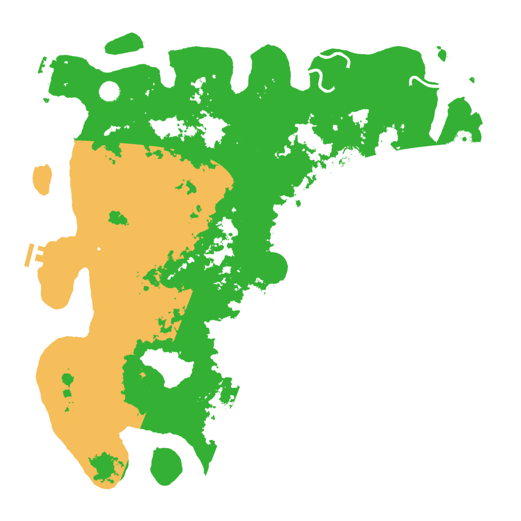 Biome Rust Map: Procedural Map, Size: 4500, Seed: 73311