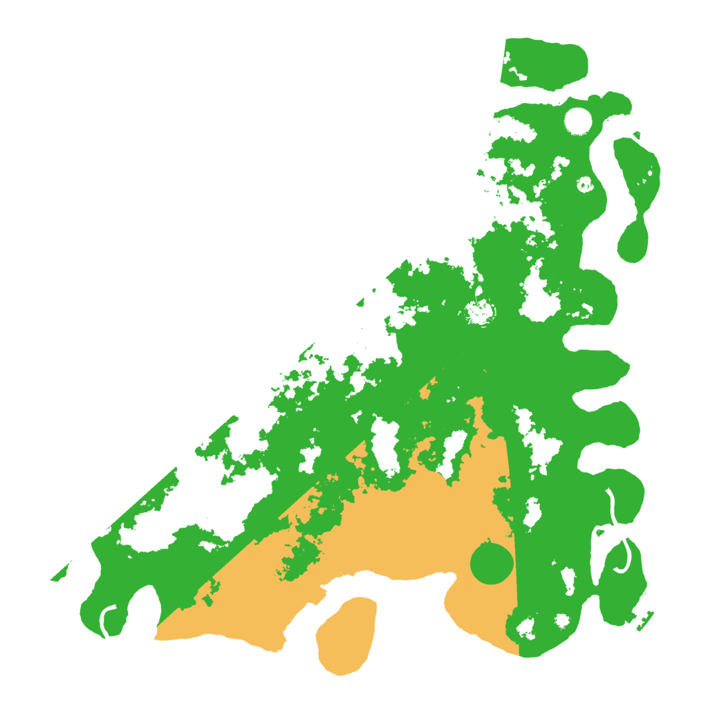 Biome Rust Map: Procedural Map, Size: 4500, Seed: 1665394958
