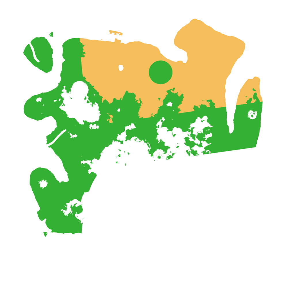 Biome Rust Map: Procedural Map, Size: 3300, Seed: 1861794215