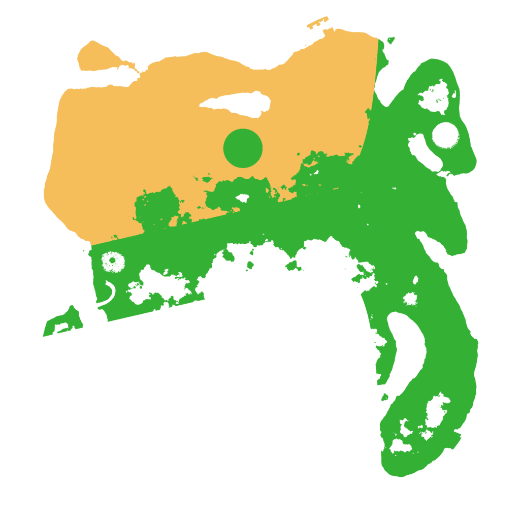 Biome Rust Map: Procedural Map, Size: 3500, Seed: 902751266