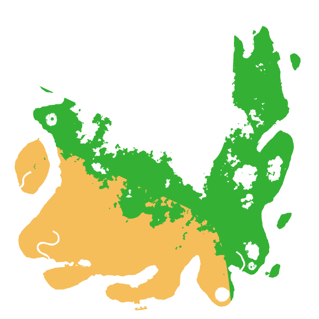 Biome Rust Map: Procedural Map, Size: 4000, Seed: 329565174