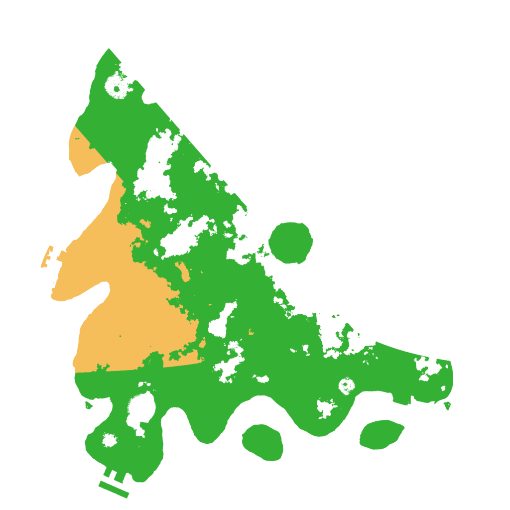Biome Rust Map: Procedural Map, Size: 3300, Seed: 1350734590