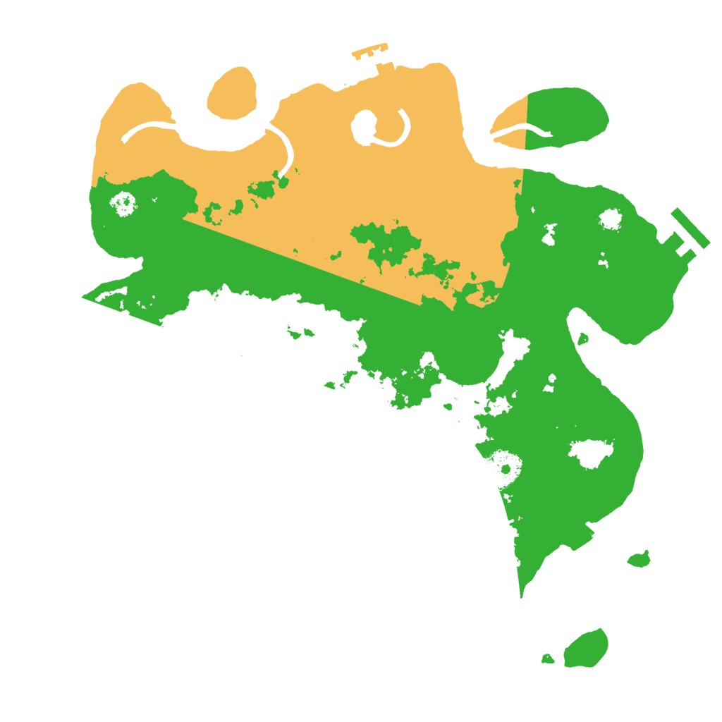 Biome Rust Map: Procedural Map, Size: 3000, Seed: 505152020