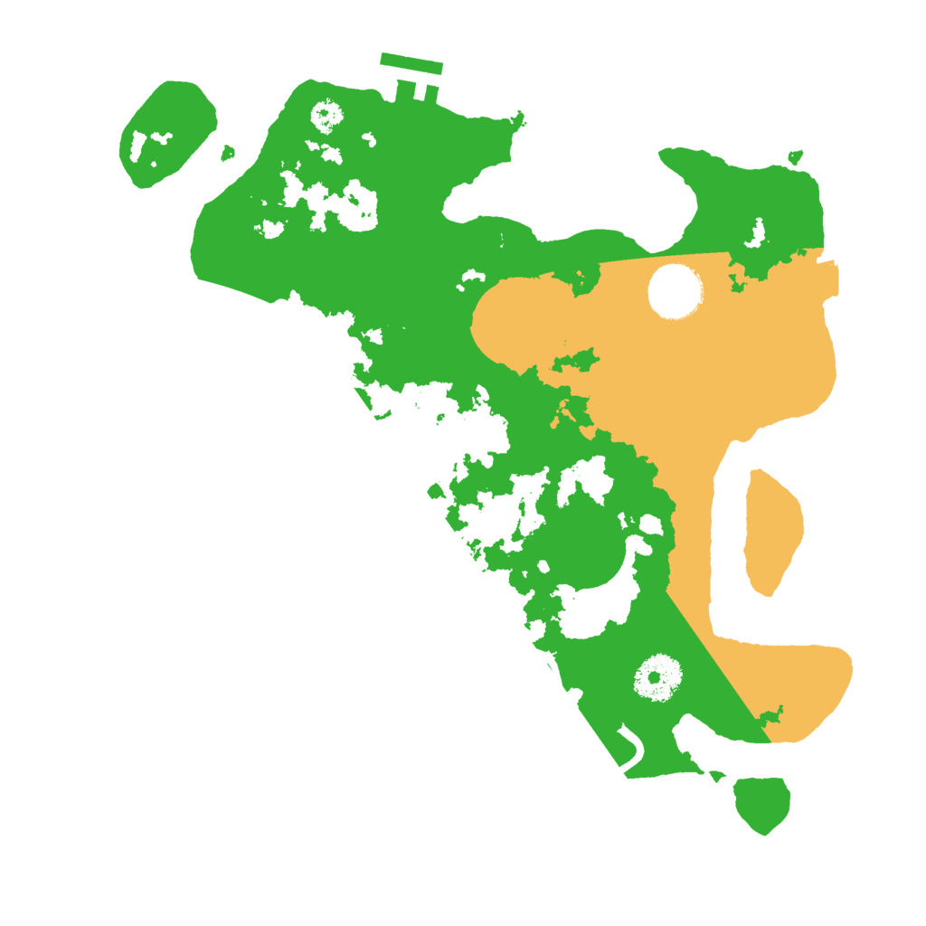 Biome Rust Map: Procedural Map, Size: 3000, Seed: 728397180