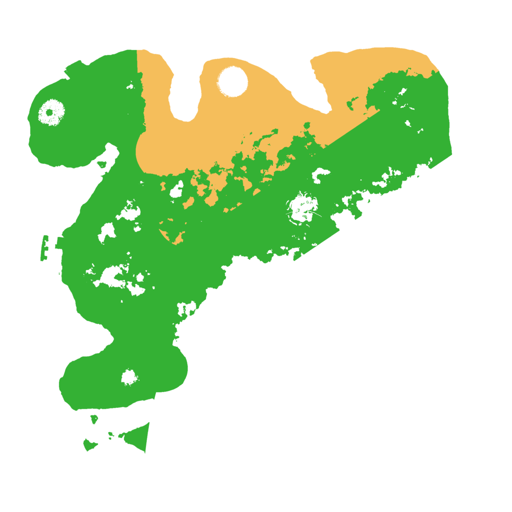 Biome Rust Map: Procedural Map, Size: 3000, Seed: 41746100