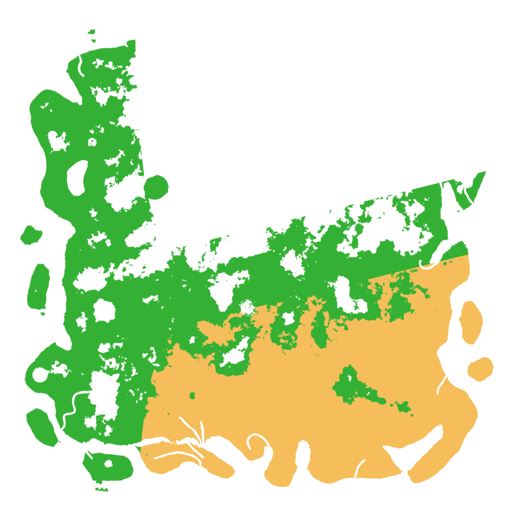 Biome Rust Map: Procedural Map, Size: 6000, Seed: 1934567899