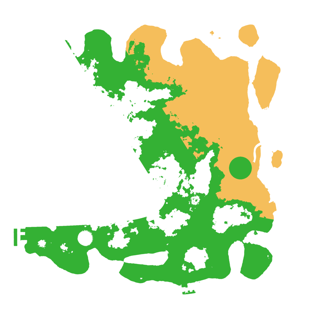 Biome Rust Map: Procedural Map, Size: 3600, Seed: 327862089