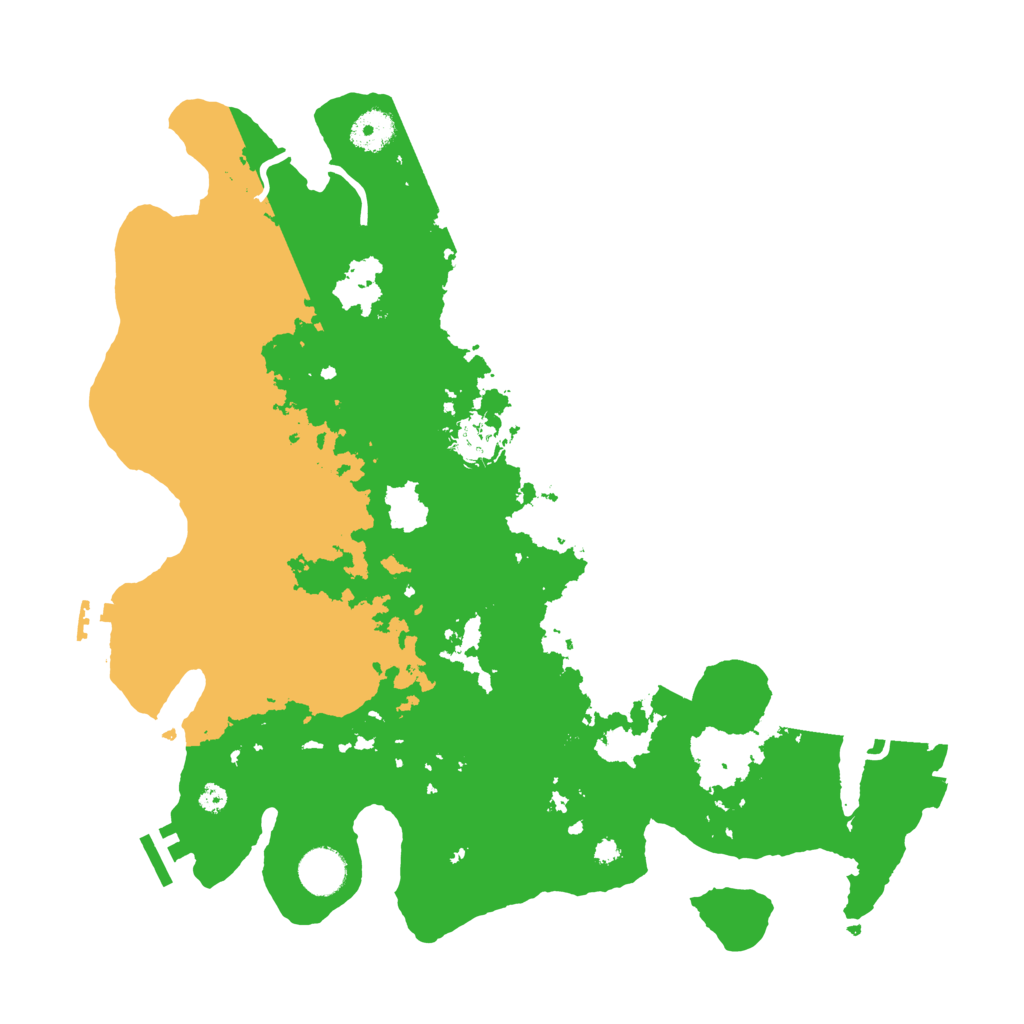 Biome Rust Map: Procedural Map, Size: 3800, Seed: 467128