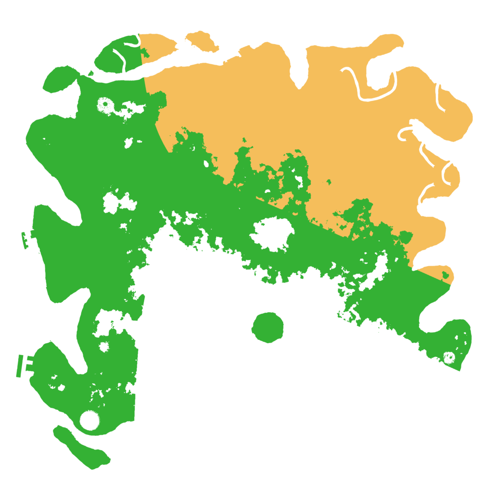 Biome Rust Map: Procedural Map, Size: 4500, Seed: 1229157824