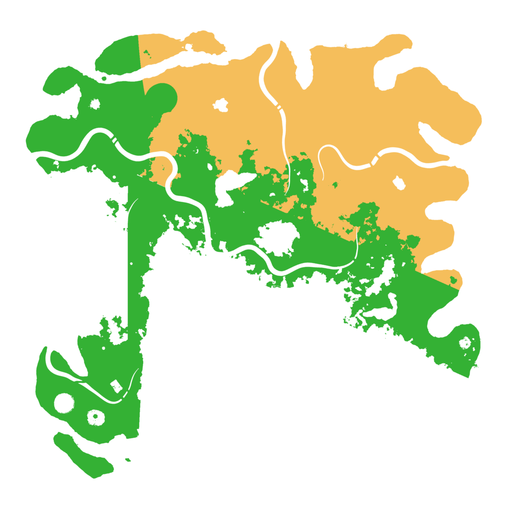 Biome Rust Map: Procedural Map, Size: 4500, Seed: 1229157824
