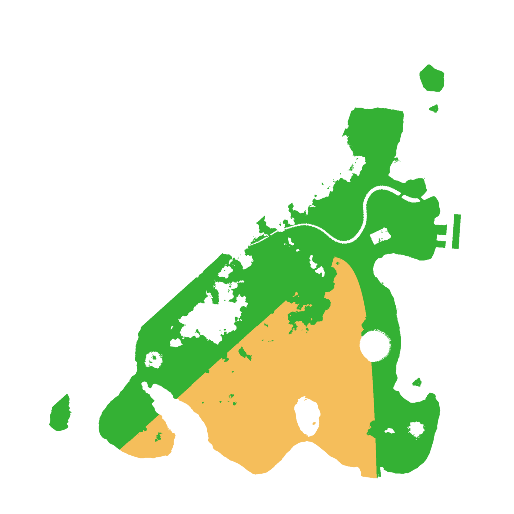 Biome Rust Map: Procedural Map, Size: 3000, Seed: 240457793