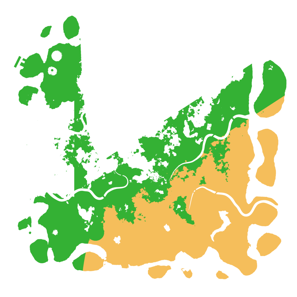 Biome Rust Map: Procedural Map, Size: 5000, Seed: 1690723249
