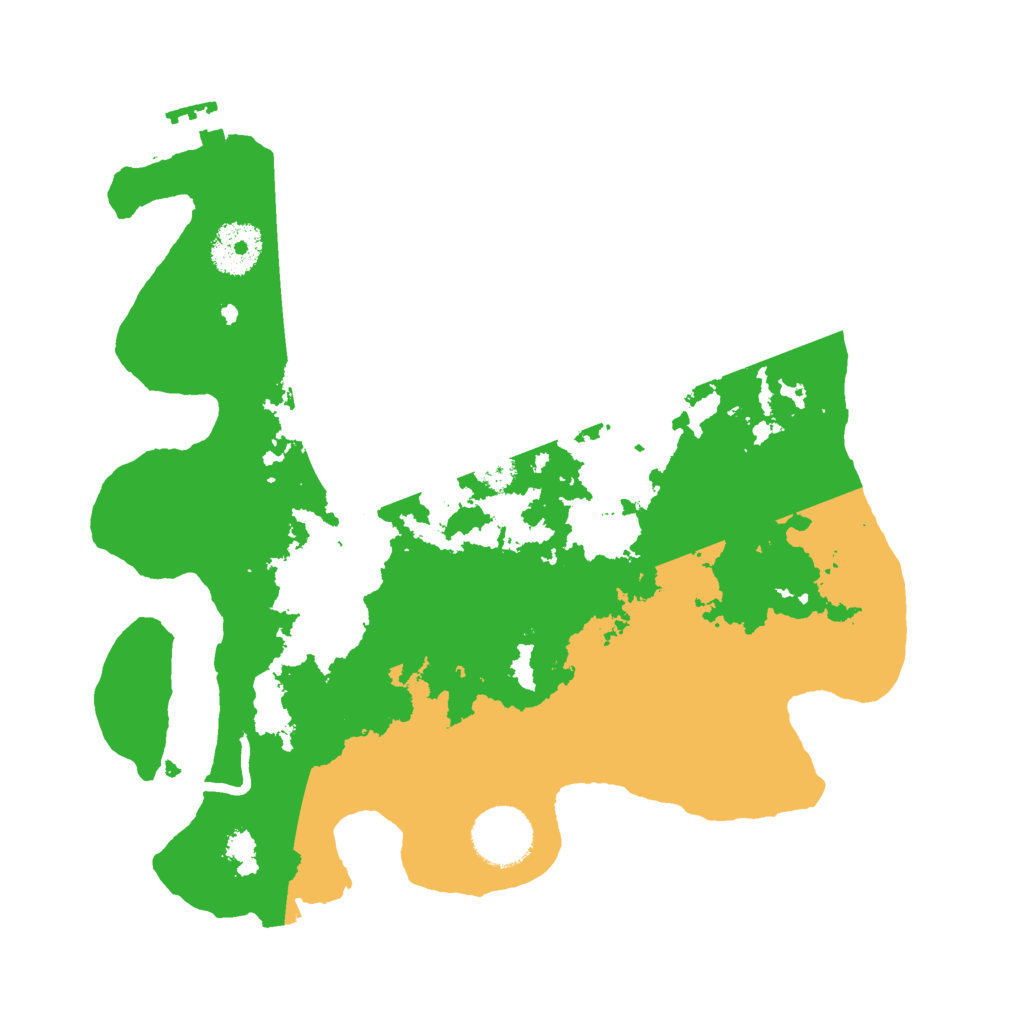 Biome Rust Map: Procedural Map, Size: 3000, Seed: 648272