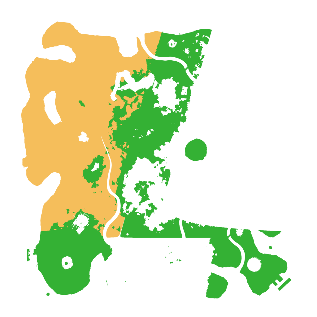 Biome Rust Map: Procedural Map, Size: 4000, Seed: 590959095