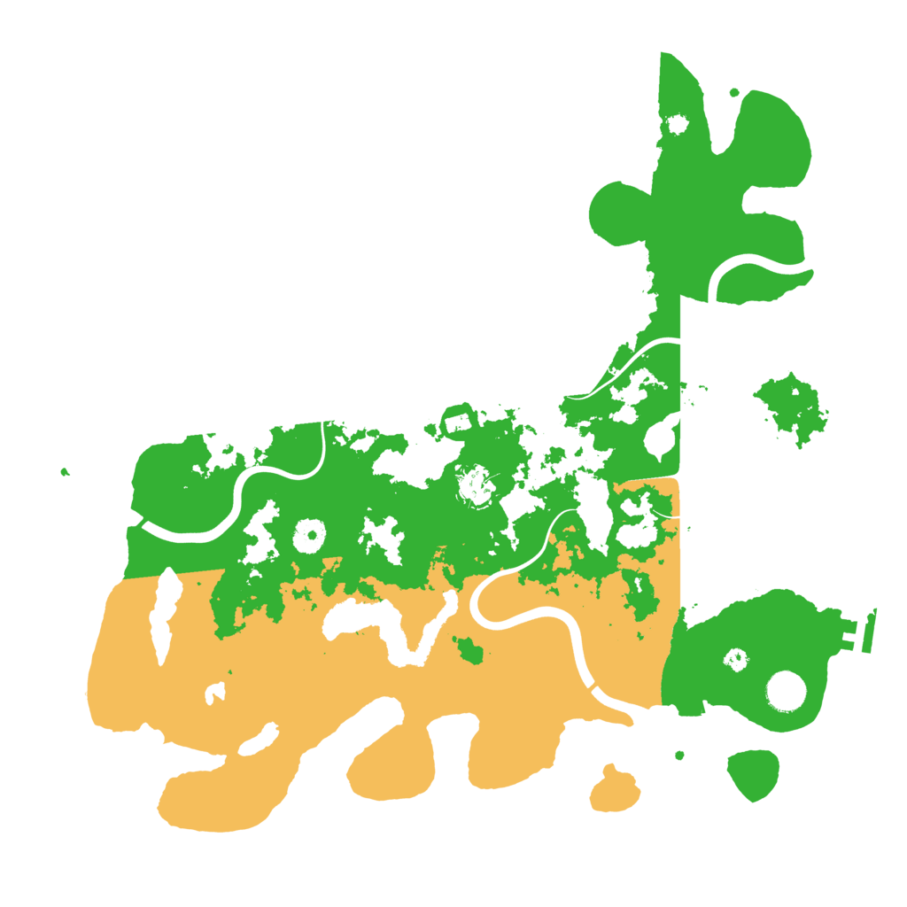 Biome Rust Map: Procedural Map, Size: 4000, Seed: 99111499