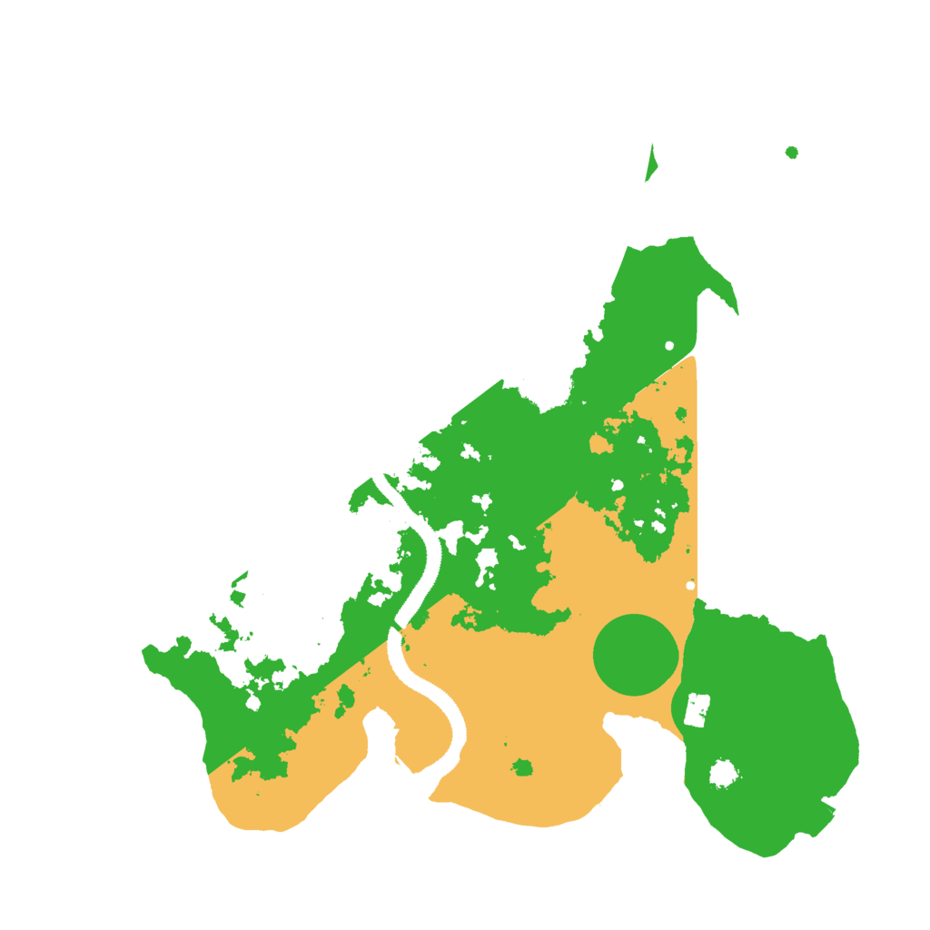 Biome Rust Map: Procedural Map, Size: 3000, Seed: 706588941