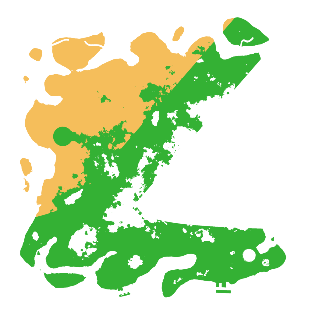 Biome Rust Map: Procedural Map, Size: 4250, Seed: 286209110