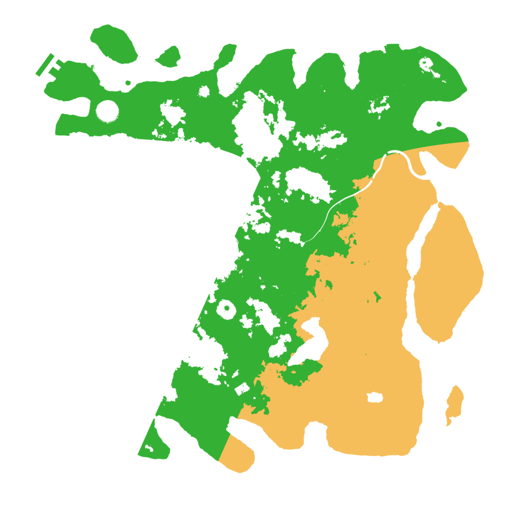 Biome Rust Map: Procedural Map, Size: 4000, Seed: 857892306