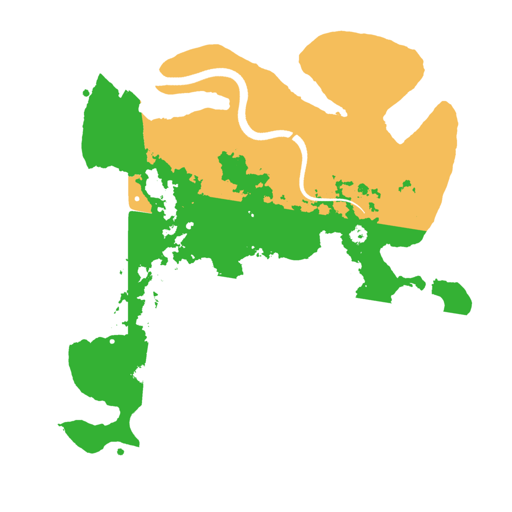 Biome Rust Map: Procedural Map, Size: 3000, Seed: 9375481