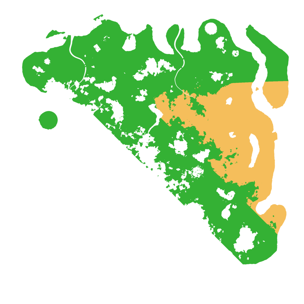 Biome Rust Map: Procedural Map, Size: 4500, Seed: 1723139195