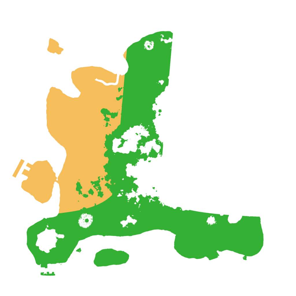 Biome Rust Map: Procedural Map, Size: 3125, Seed: 55634321