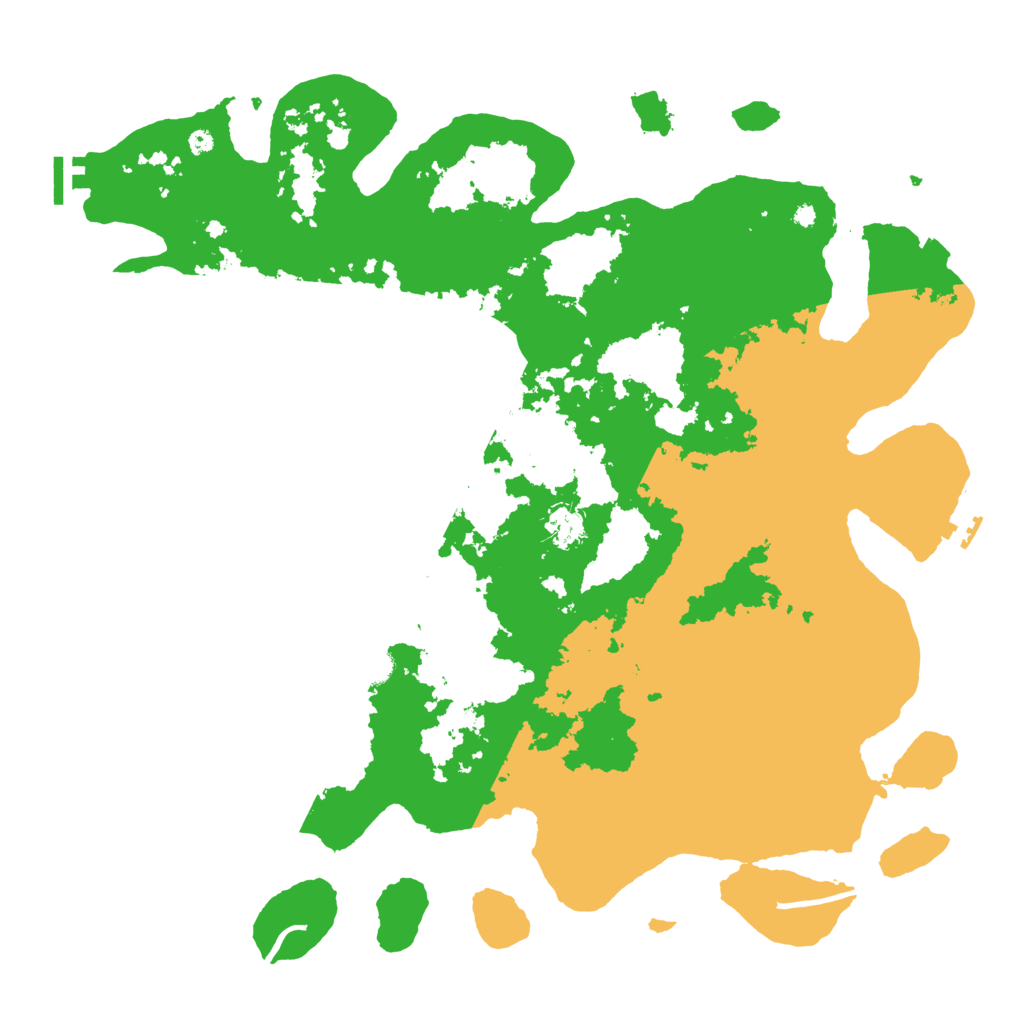 Biome Rust Map: Procedural Map, Size: 4300, Seed: 76315097