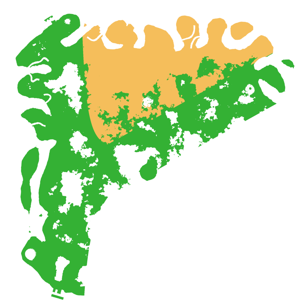 Biome Rust Map: Procedural Map, Size: 5000, Seed: 104161660