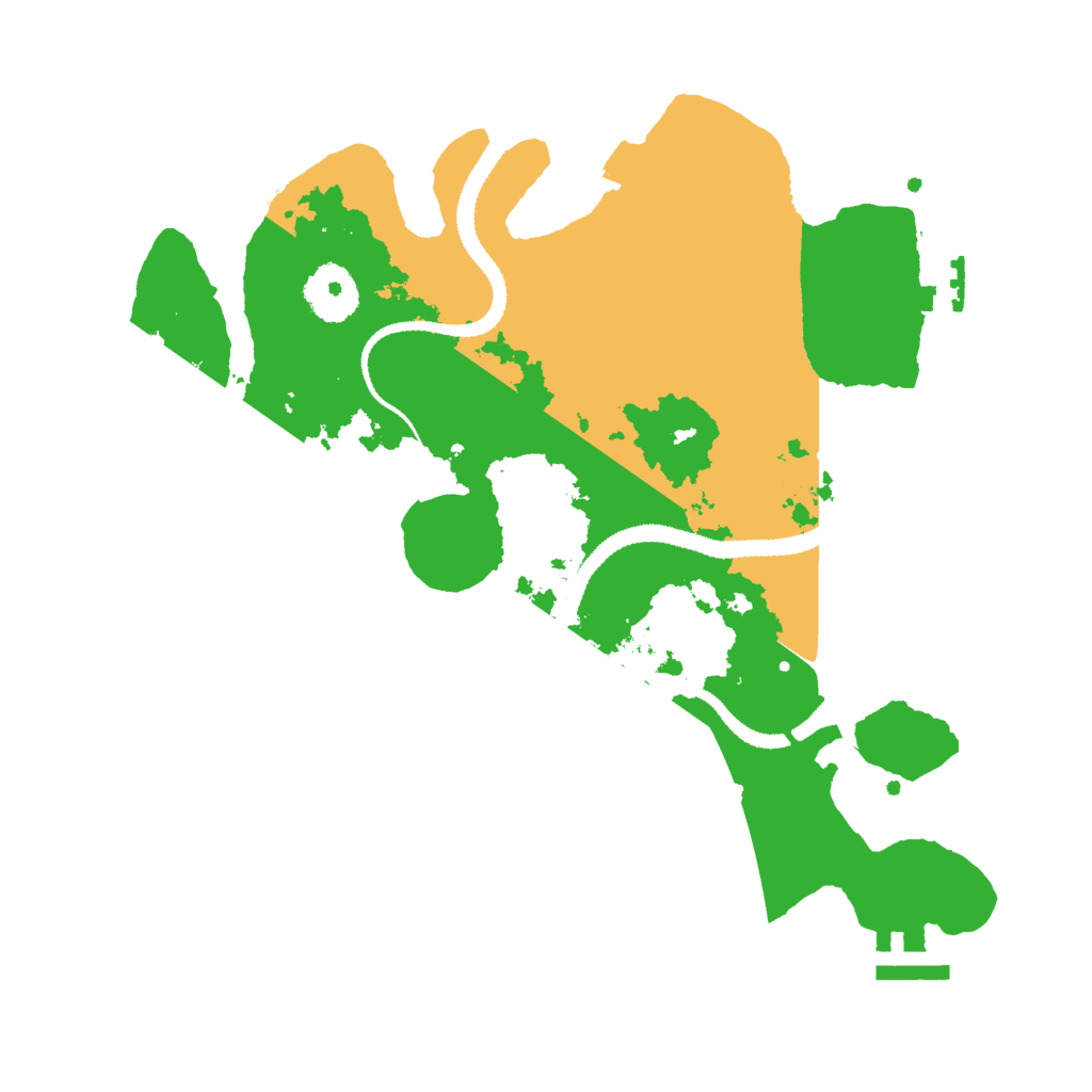 Biome Rust Map: Procedural Map, Size: 3000, Seed: 1938977363