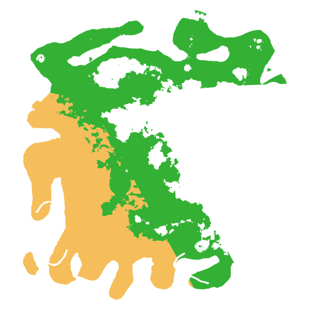 Biome Rust Map: Procedural Map, Size: 4000, Seed: 254052680