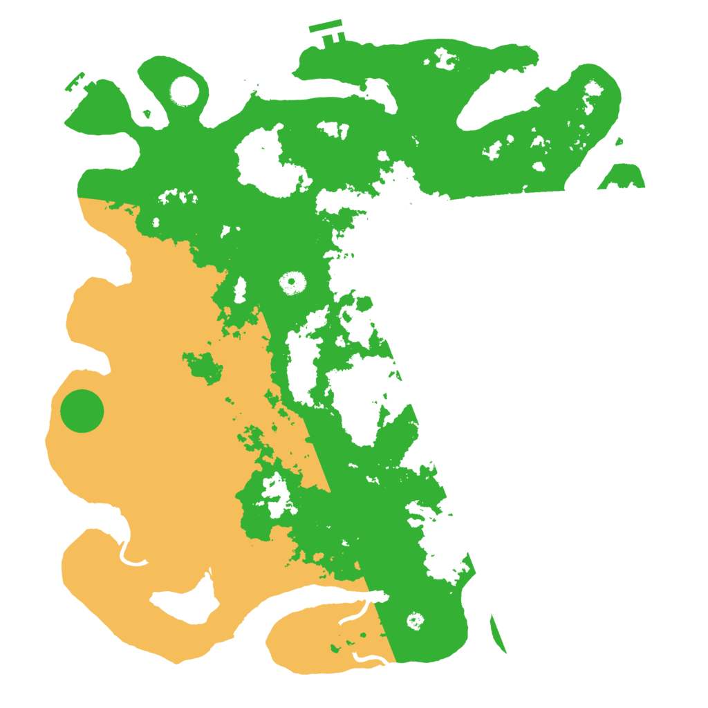 Biome Rust Map: Procedural Map, Size: 4300, Seed: 1739882483