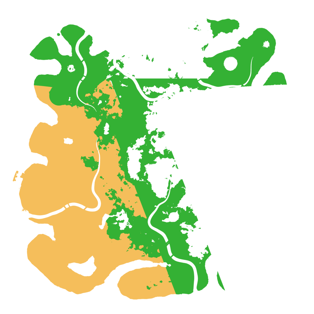 Biome Rust Map: Procedural Map, Size: 4300, Seed: 1739882483