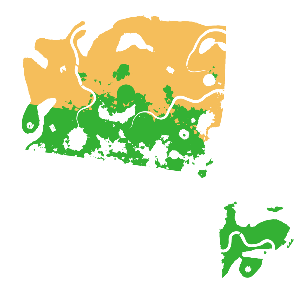 Biome Rust Map: Procedural Map, Size: 4500, Seed: 1698029133