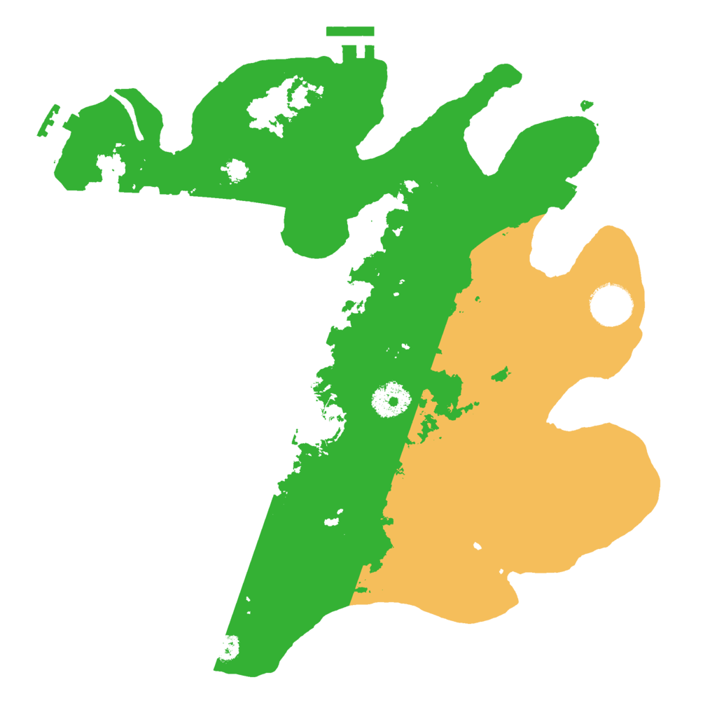Biome Rust Map: Procedural Map, Size: 3000, Seed: 24113