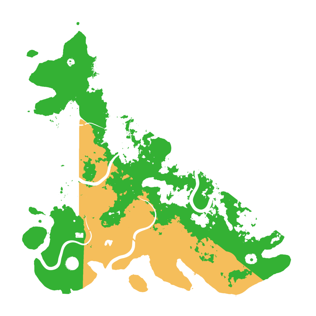 Biome Rust Map: Procedural Map, Size: 4200, Seed: 840507506