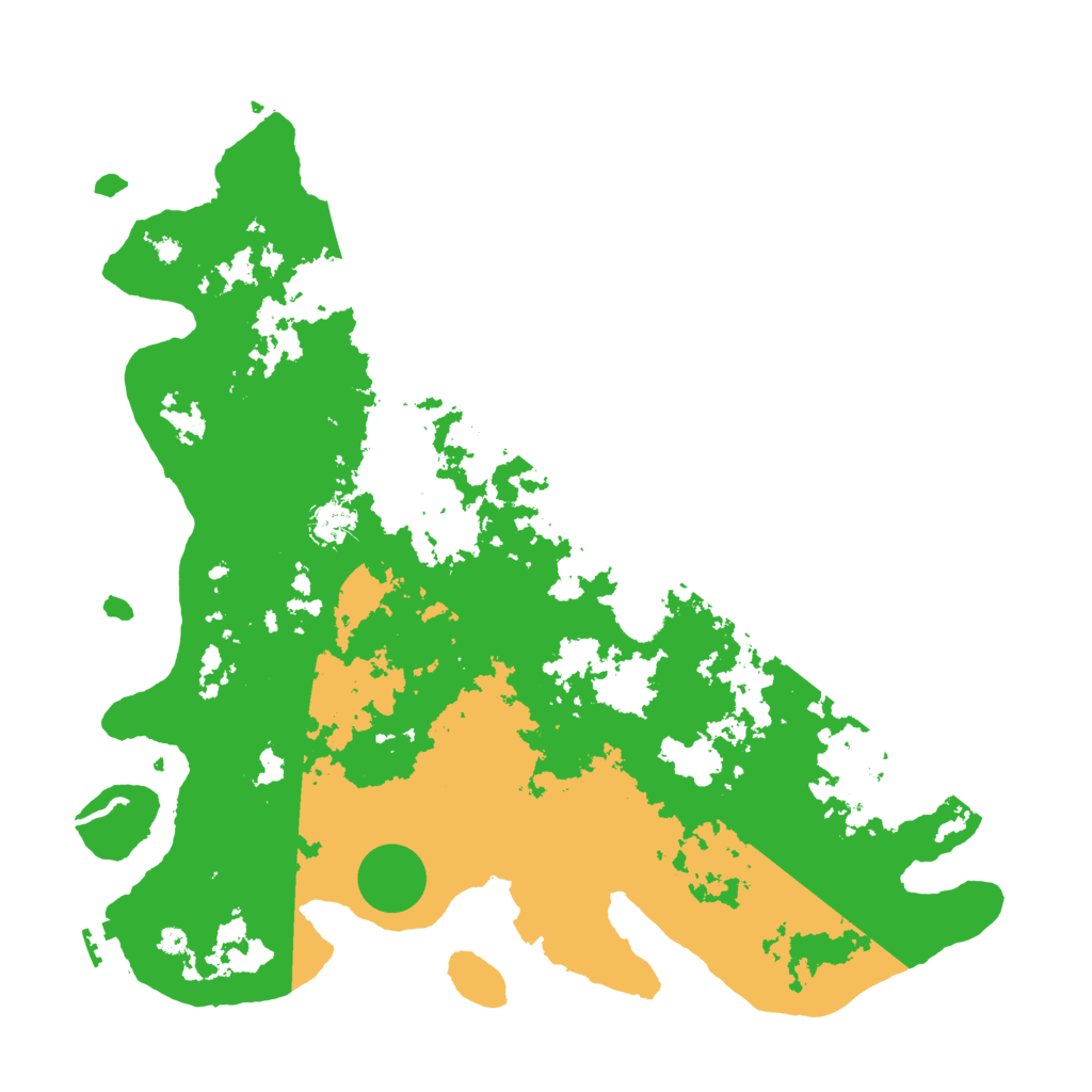 Biome Rust Map: Procedural Map, Size: 4200, Seed: 840507506