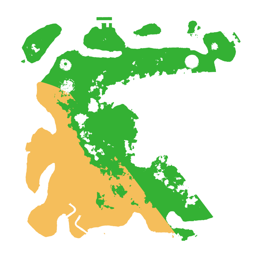 Biome Rust Map: Procedural Map, Size: 3500, Seed: 1870938449