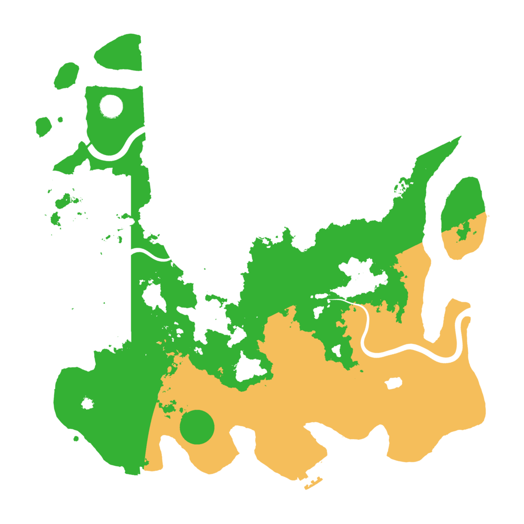 Biome Rust Map: Procedural Map, Size: 4000, Seed: 586421744