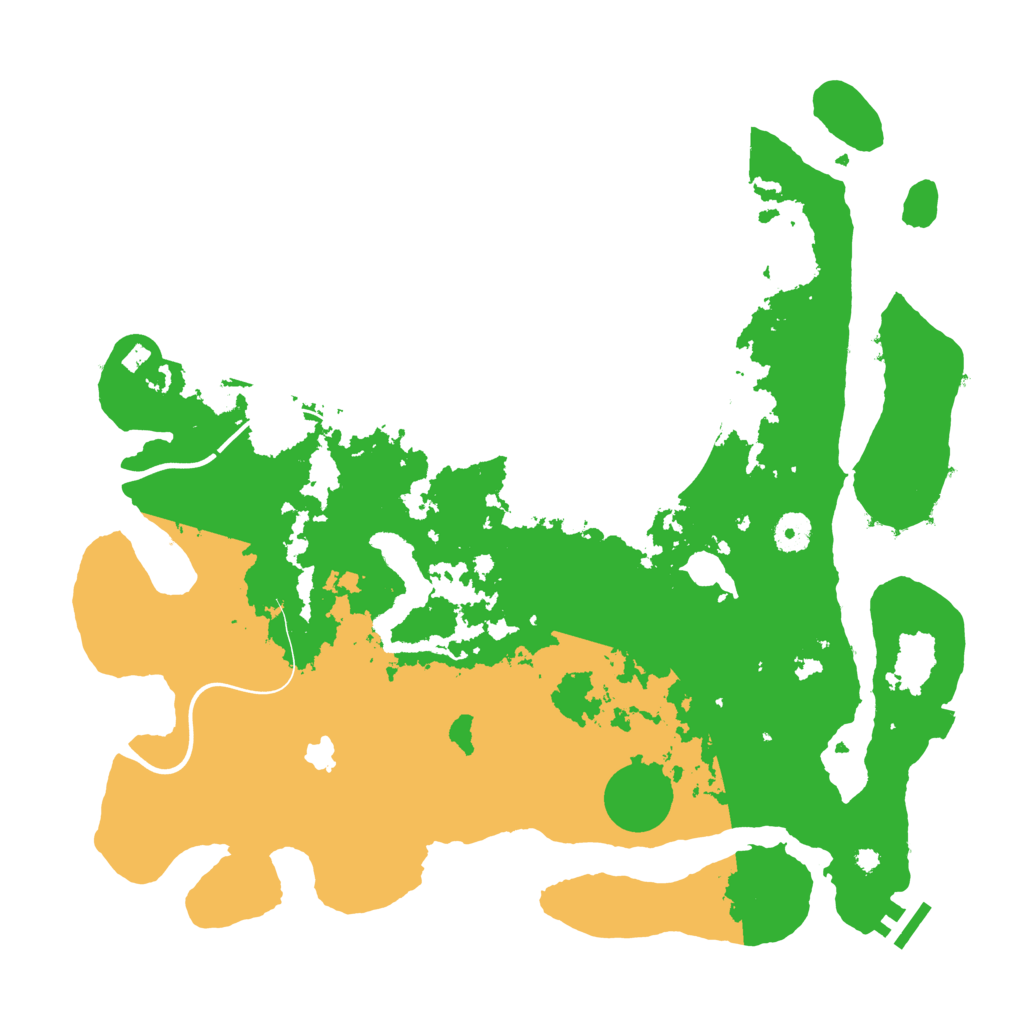 Biome Rust Map: Procedural Map, Size: 4000, Seed: 1667328105
