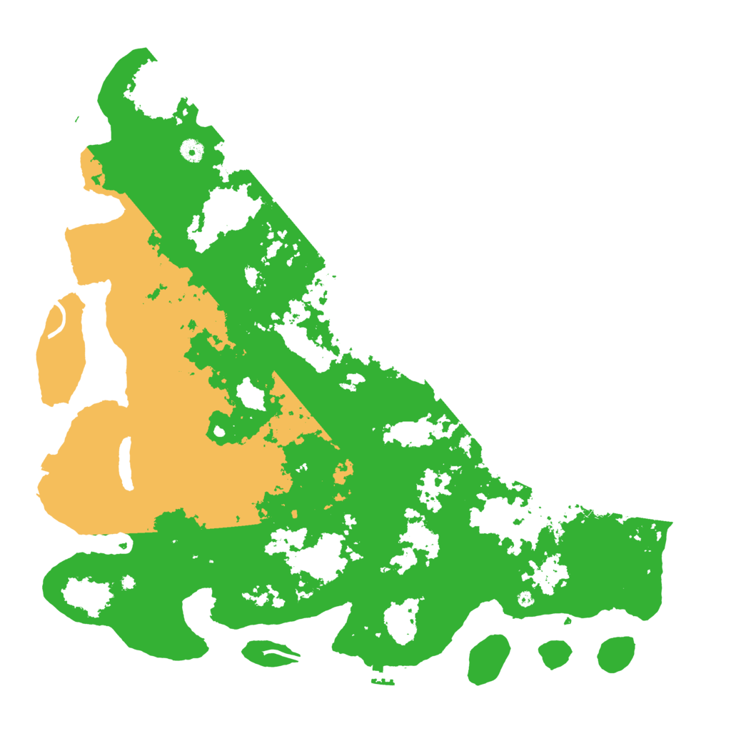 Biome Rust Map: Procedural Map, Size: 4750, Seed: 1234567890