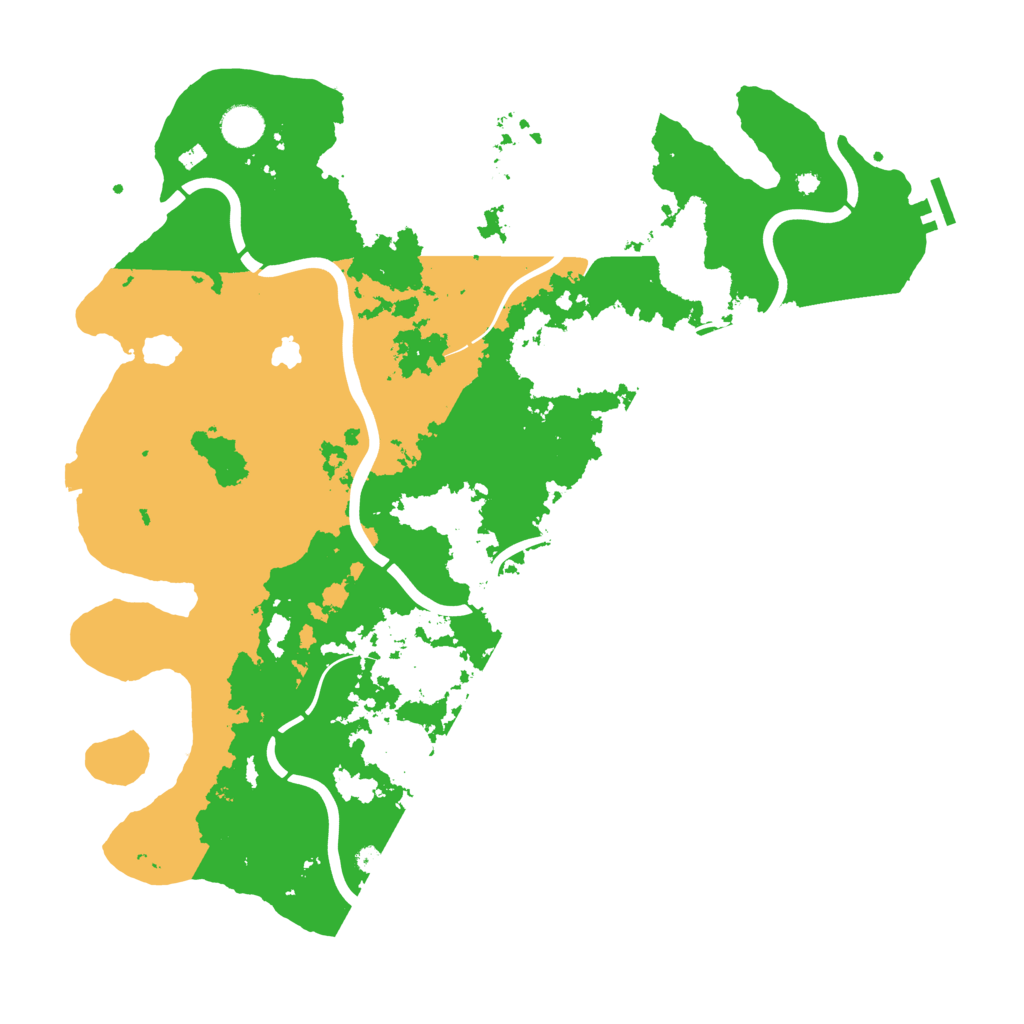 Biome Rust Map: Procedural Map, Size: 4250, Seed: 581396967