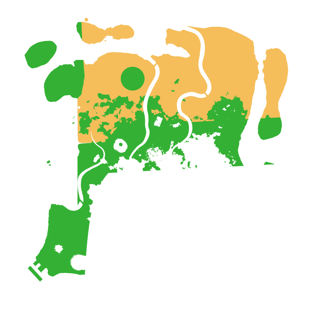 Biome Rust Map: Procedural Map, Size: 3449, Seed: 12311163