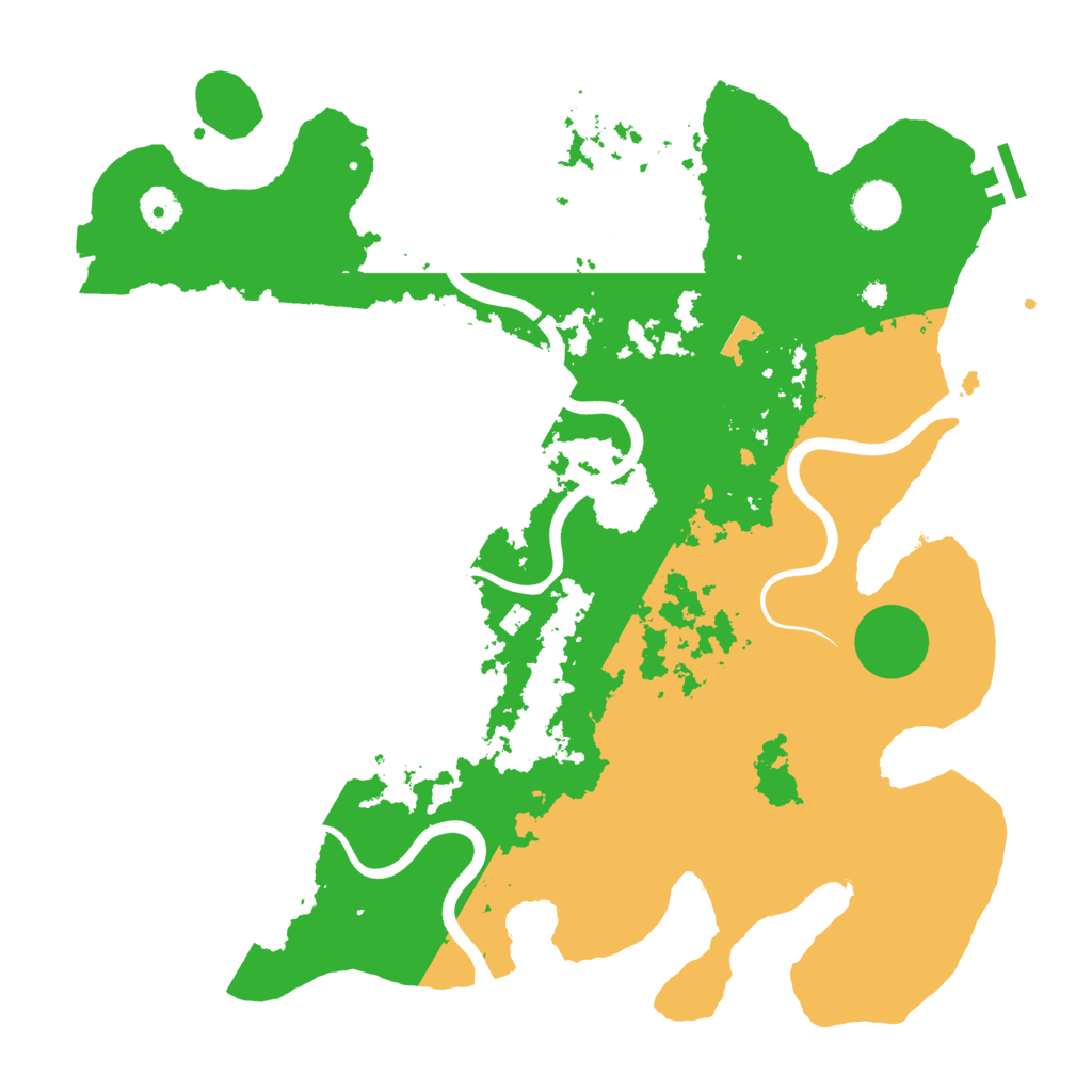Biome Rust Map: Procedural Map, Size: 3900, Seed: 1740214560
