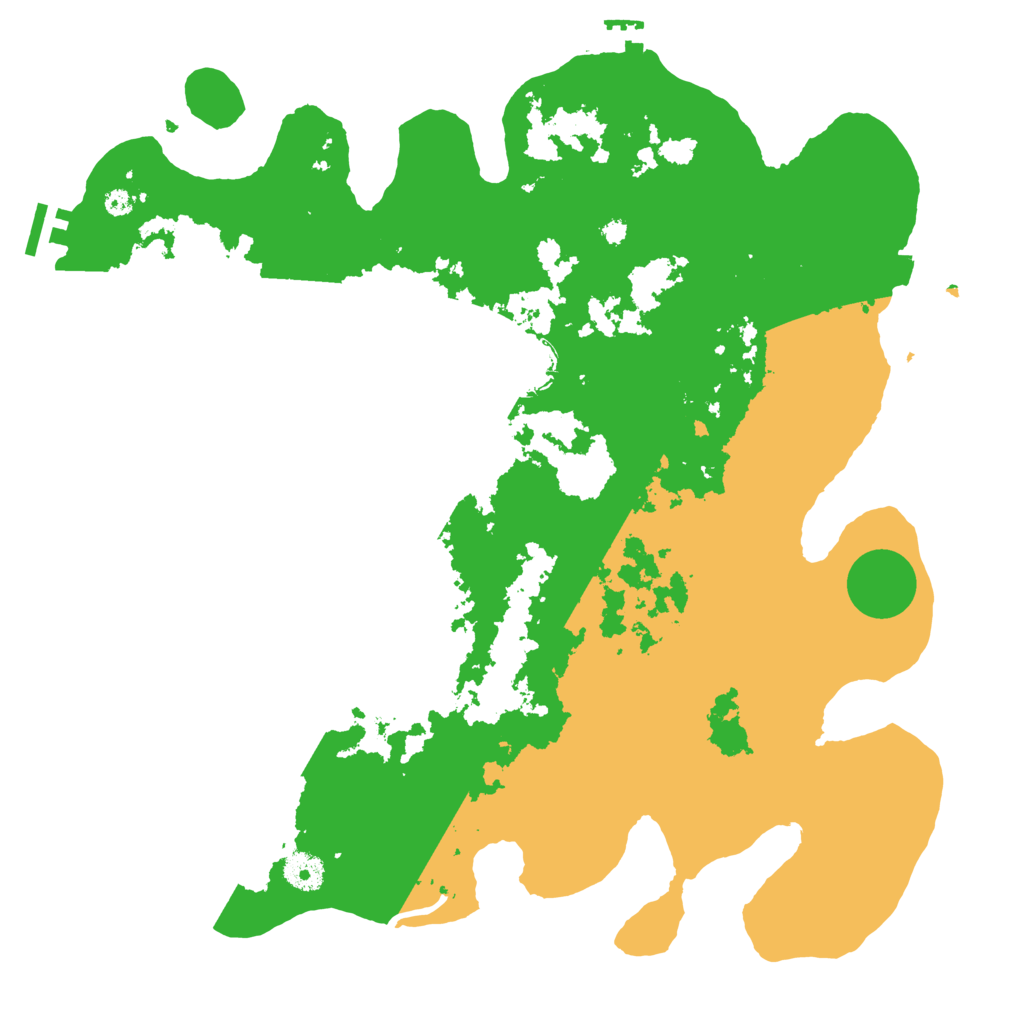 Biome Rust Map: Procedural Map, Size: 3900, Seed: 1740214560